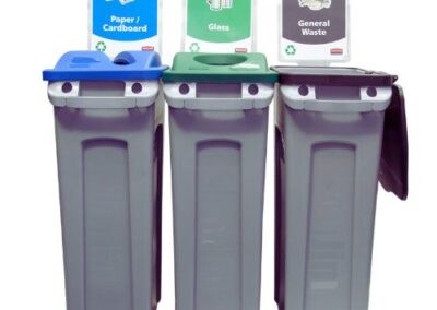 Stazione di riciclo Slim Jim Rubbermaid