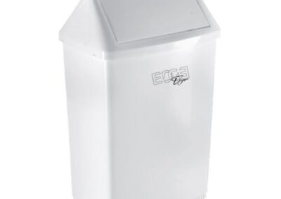 Contenitore getta salviette con coperchio basculante EDGE Elegance